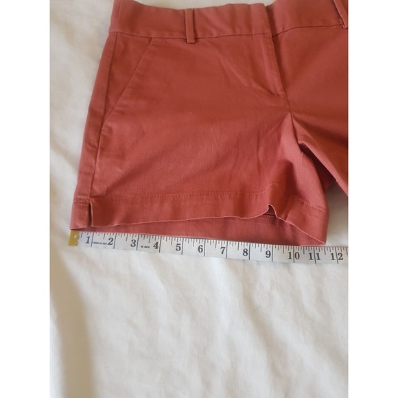 Loft Womens Shorts Size 4 The Riviera 4" Inseam Mini Short Pockets Mid Rise - Picture 13 of 13